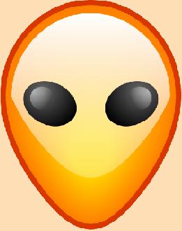 Orange Alien